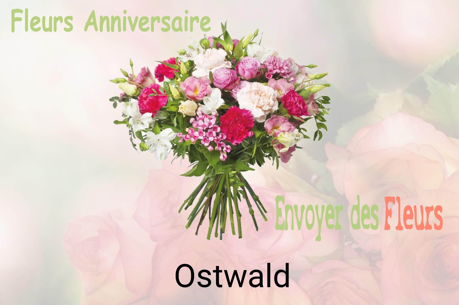 Bouquet de fleurs d’anniversaire livré à Ostwald